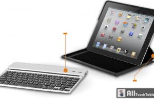 You can use the keyboard as far as 10 feet from the iPad 2