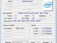 Atom D2700 Cedar Trail processor