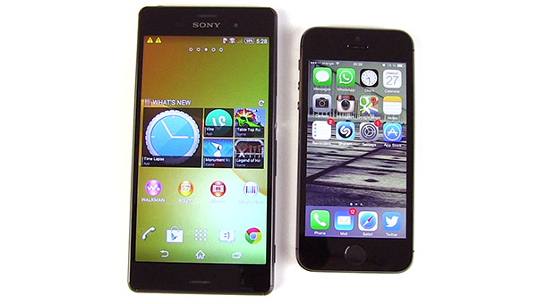 iPhone 7, Xperia Z3, Nexus 5, iPod まとめ売り Sony Xperia Z3 vs Apple iPhone 5S - the lookers